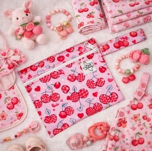 Pink Cherry Wet Bag